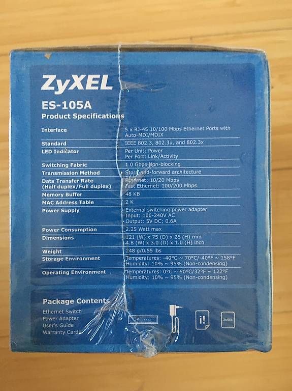 Modems & Routeurs: ZyXEL Switch NEU!! – D'occasion à Oberglatt ZH par fabiru 1