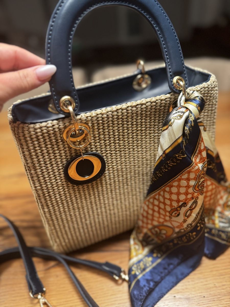 Taschen für Damen: Elegante Handtasche aus Stroh – Neu (gemäss Beschreibung) aus Embrach von lady_t_