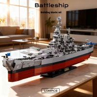 Grosses U.S.S Missouri Schlachtschiff 1739 Teile