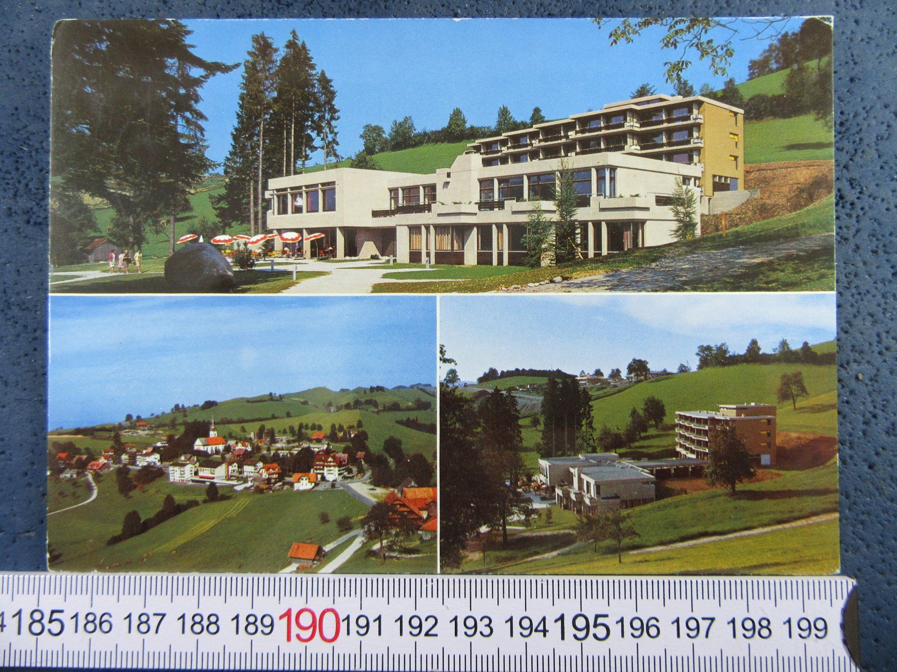 Cartoline postali: SCHWARZENBERG LU MATT BILDUNGS + FERIENZENTRUM – Usato da Ettingen venduto da Hausi4711