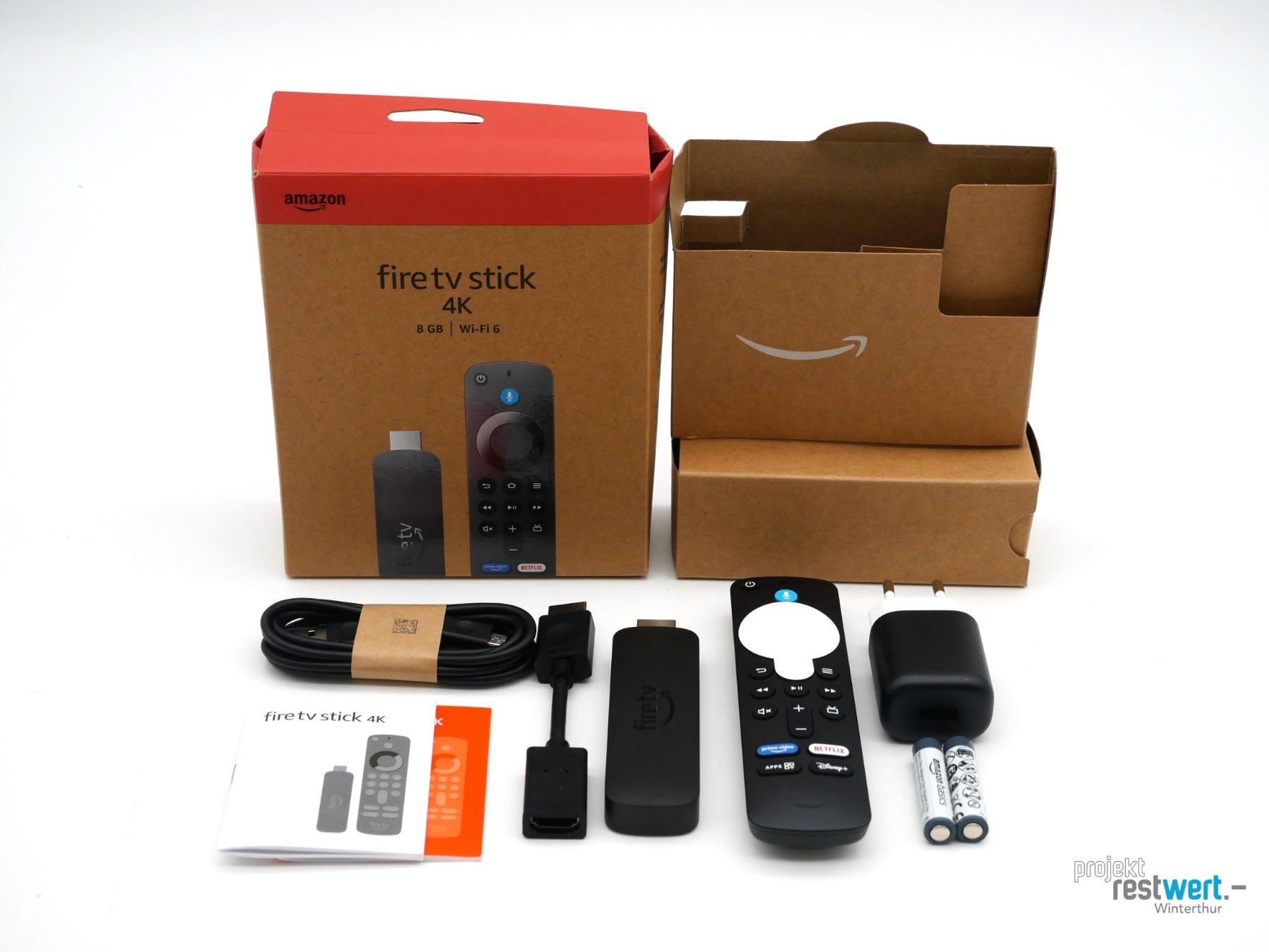 Amazon Sistemi audio & multimediali: AMAZON Fire TV Stick 4K 8GB Wi-Fi 6 – Nuovo (secondo la descrizione) da Winterthur venduto da Restwert_Winterthur
