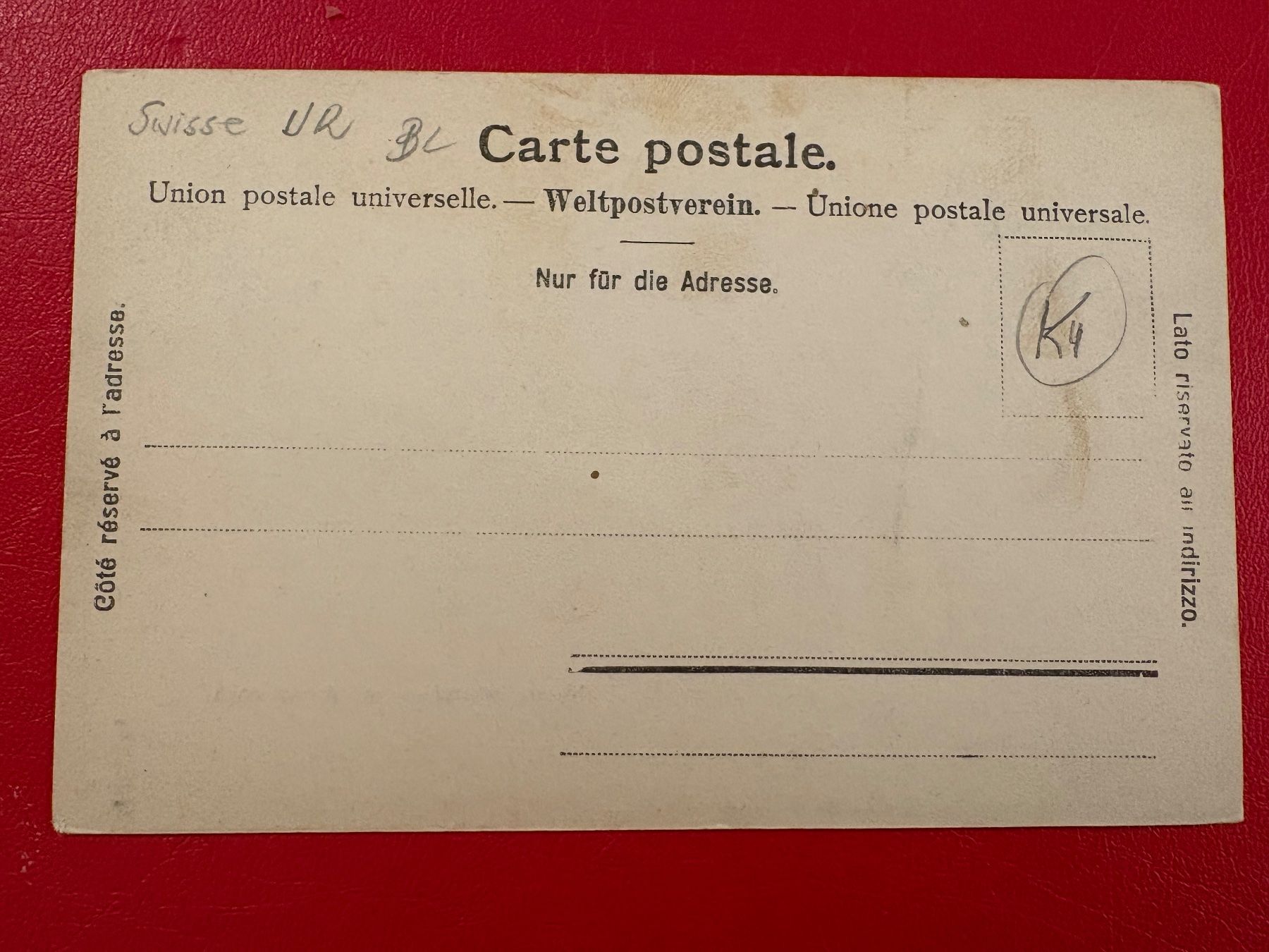 Cartoline postali: Vierwaldstättersee und Urirothstock – Usato da St-Légier-Chiésaz venduto da Theo006 1