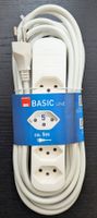 Steckdosenleiste Max Hauri 5-fach 5m weiss neu