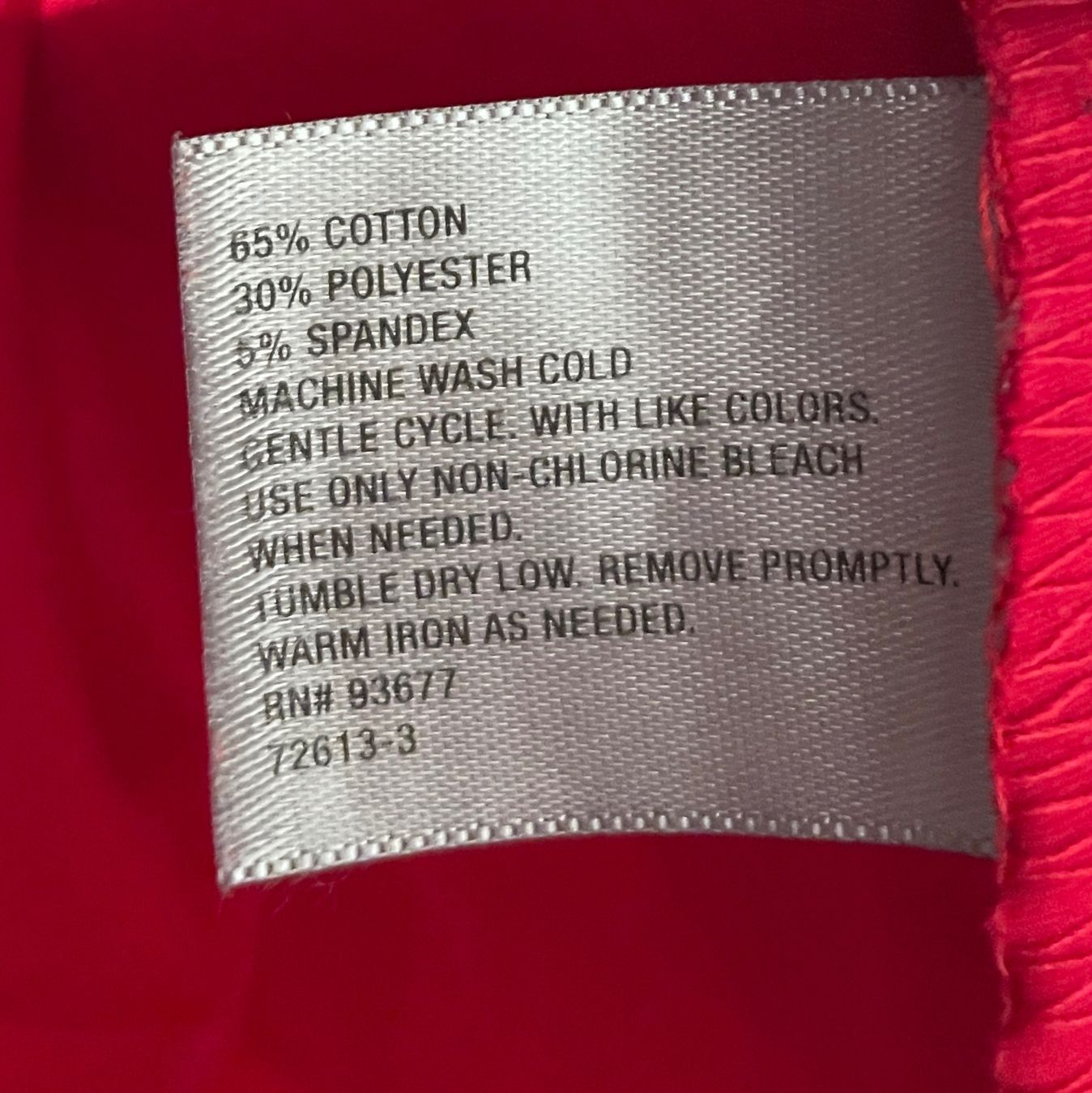 Camicette: Bluse mit 3/4-Ärmel, rot, Grösse 2X – Nuovo (secondo la descrizione) da Gümligen venduto da soleil149 4