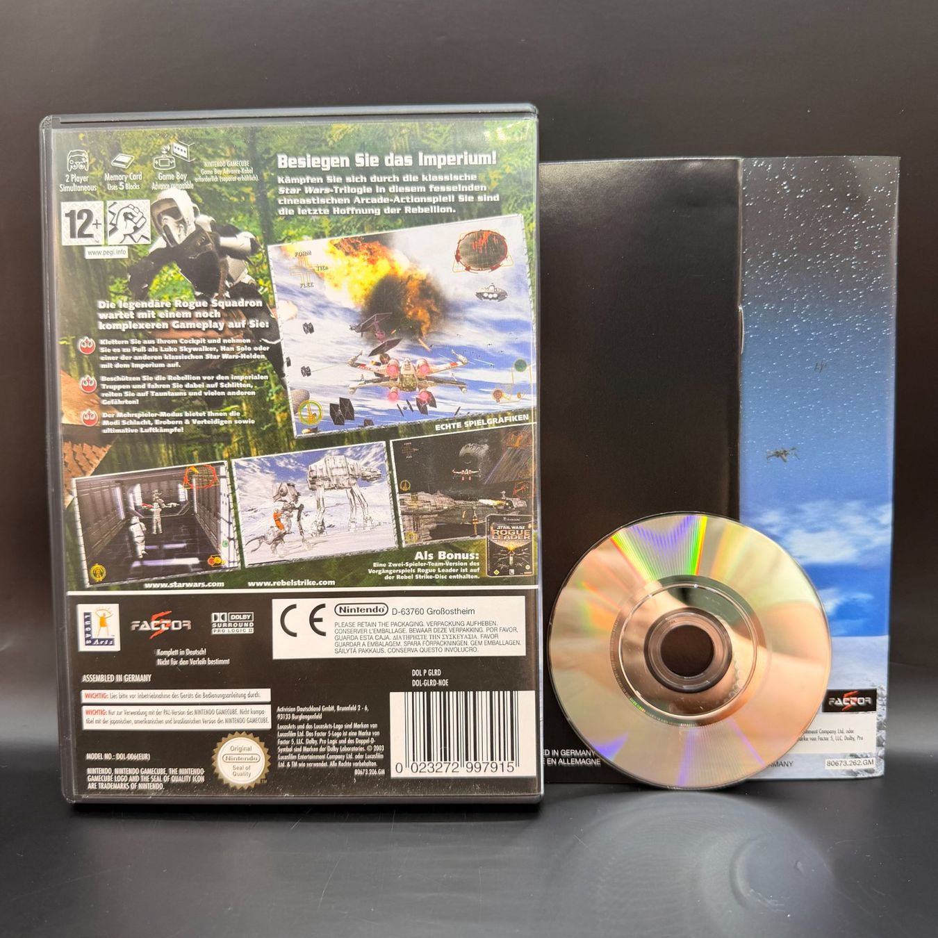 Nintendo Giochi: Star Wars Rebel Strike Rogue Squadron 3 Gamecube – Usato da Düdingen venduto da Nerdworld 1