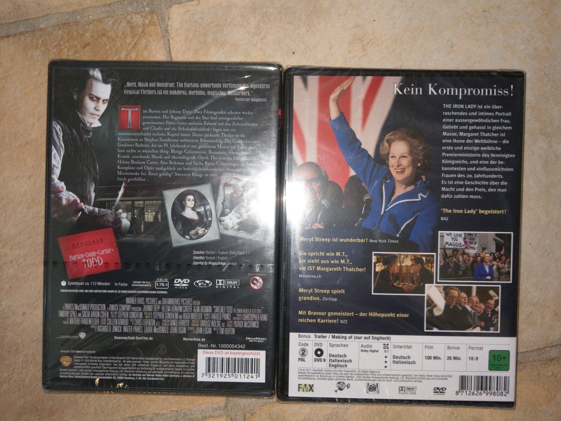 Tutti i DVDs: 2er Pack DVD's - Originalverpackt – Usato da Gempenach venduto da LePoudre 1