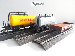 3 H0 Güterwagen Roco/Liliput/Fleischmann