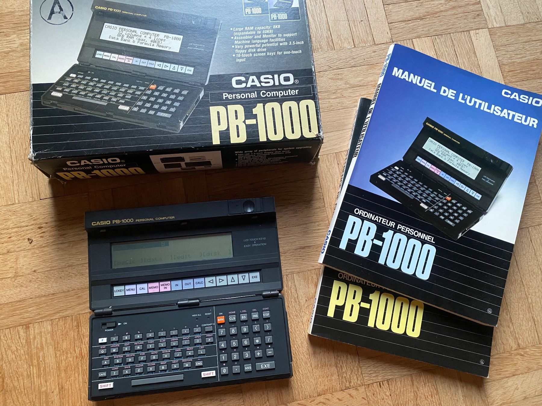 Casio Calcolatrici tascabili: Casio PB-1000 Basic Personal Computer aus 1986 – Usato da Adliswil venduto da synchrot