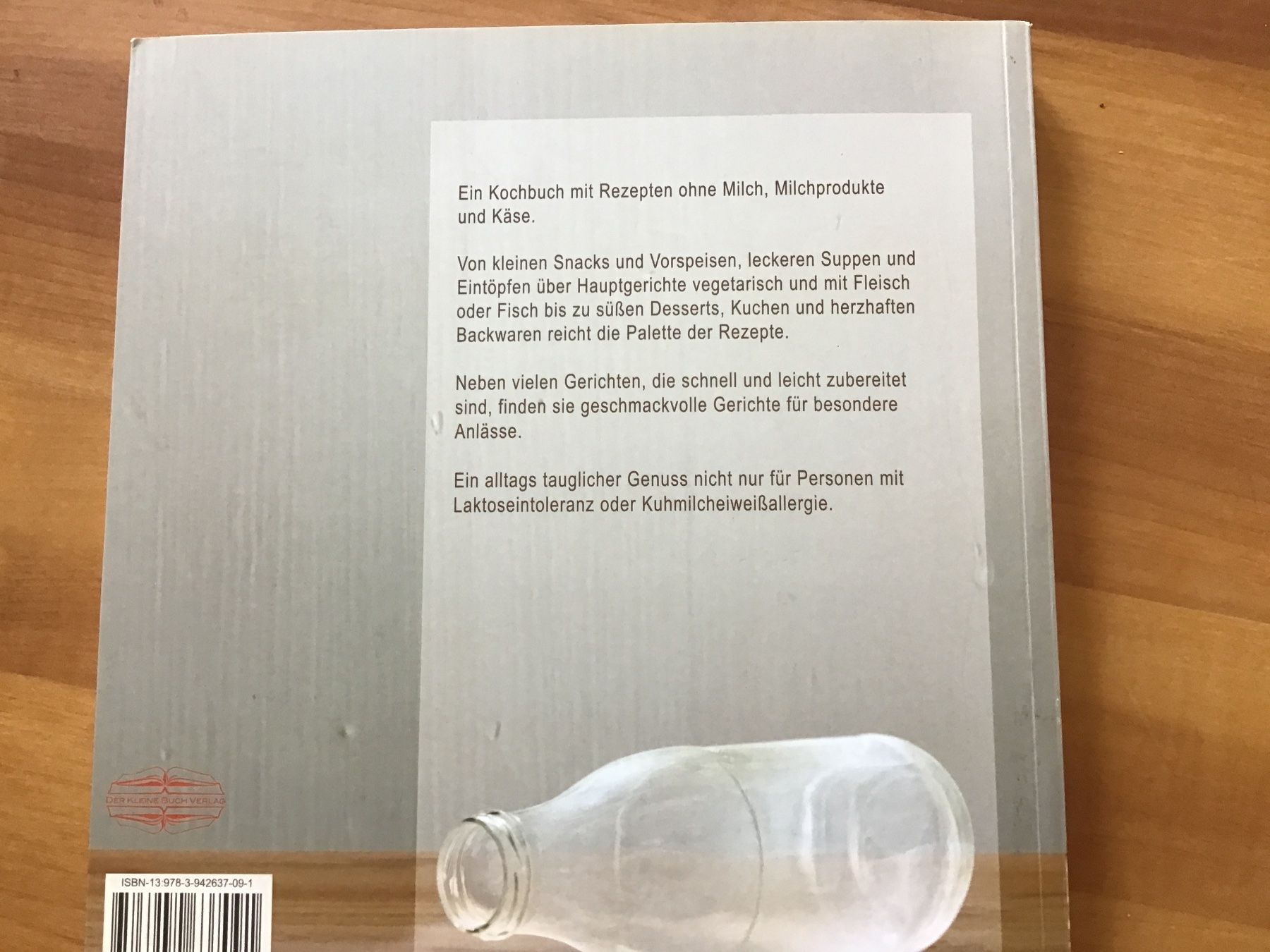 Bücher: Milchfrei kochen.     Petra Kipp – Gebraucht aus Kirchenthurnen von Gluecksbrief 8