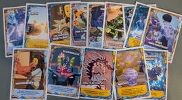 LEGO Ninjago Serie 7/ 14 Karten Lot/Aktion, Fallen &Fahrzeug