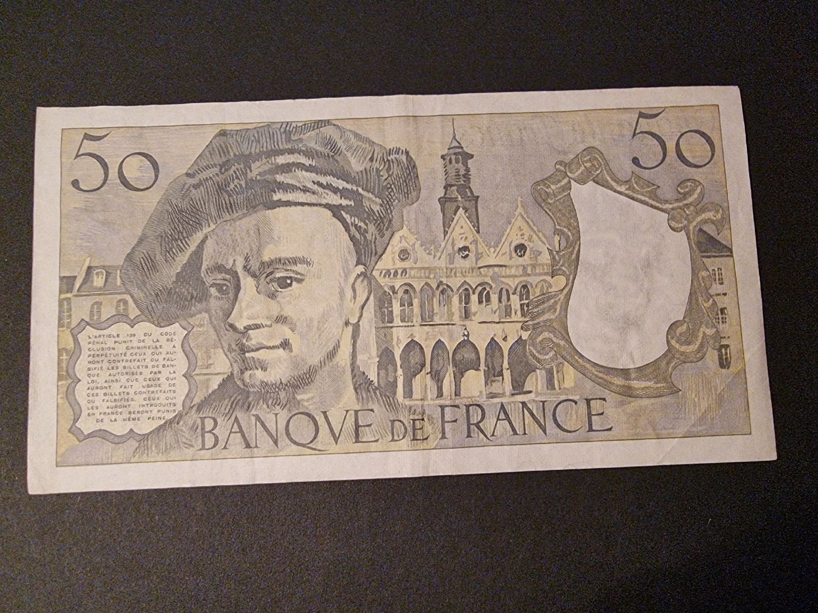 Banconote: 50 Francs 1987 Banque de France Note – Nuovo (secondo la descrizione) da Neuenhof venduto da tap_mxt6 1