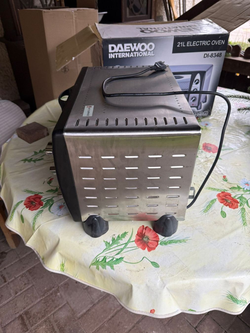 Daewoo Forni: Daewoo Minibackofen, 21 Liter DI-8348 – Nuovo (secondo la descrizione) da Leuggern venduto da elitocram 3