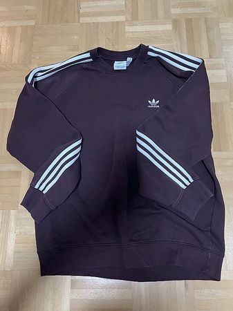 Adidas Pullover Weinrot L (Neu)