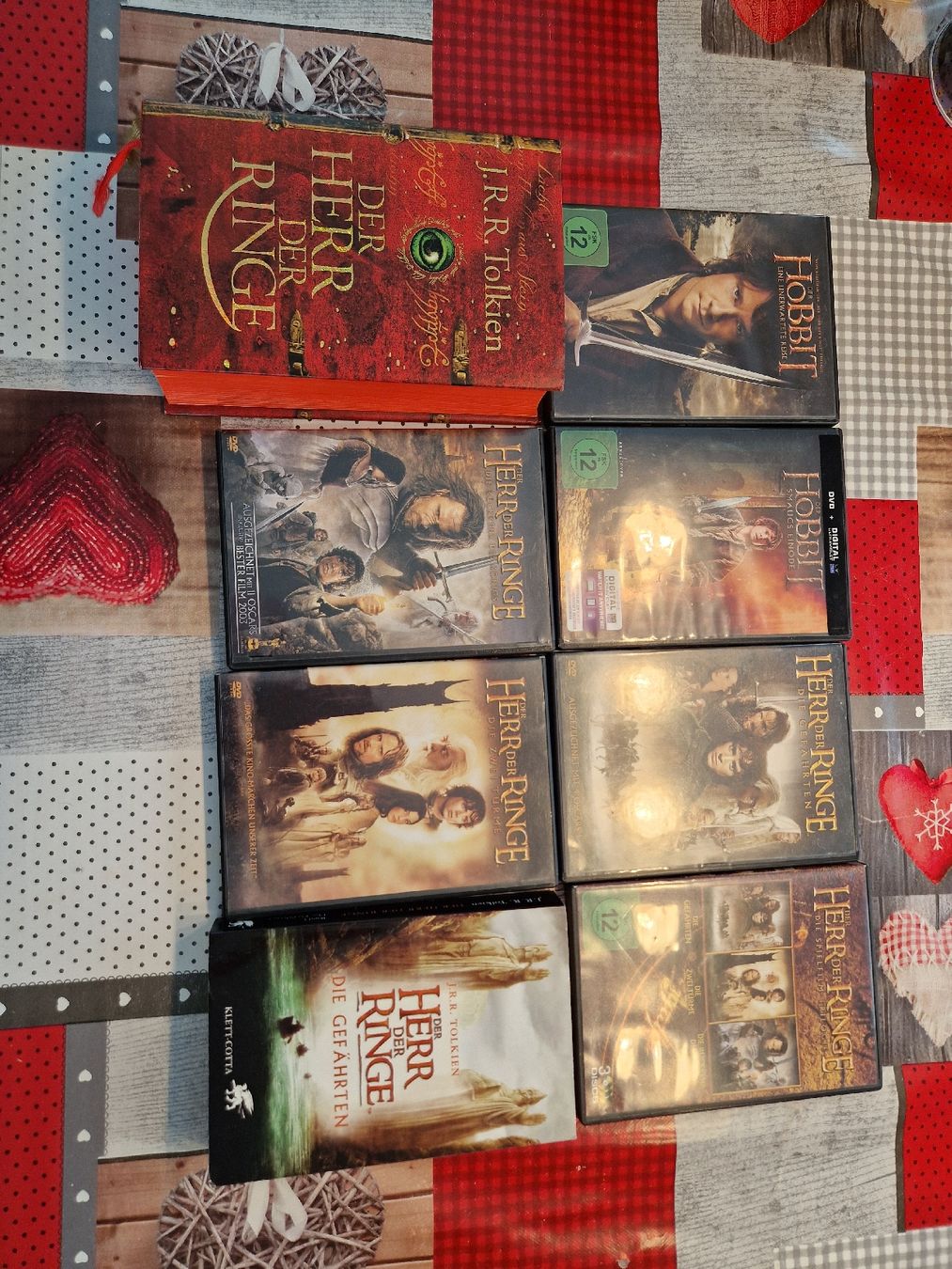 Libri: Herr der Ringe, Hobbit Sammlung Bücher/Filme – Usato da Glis venduto da mic_2ht8