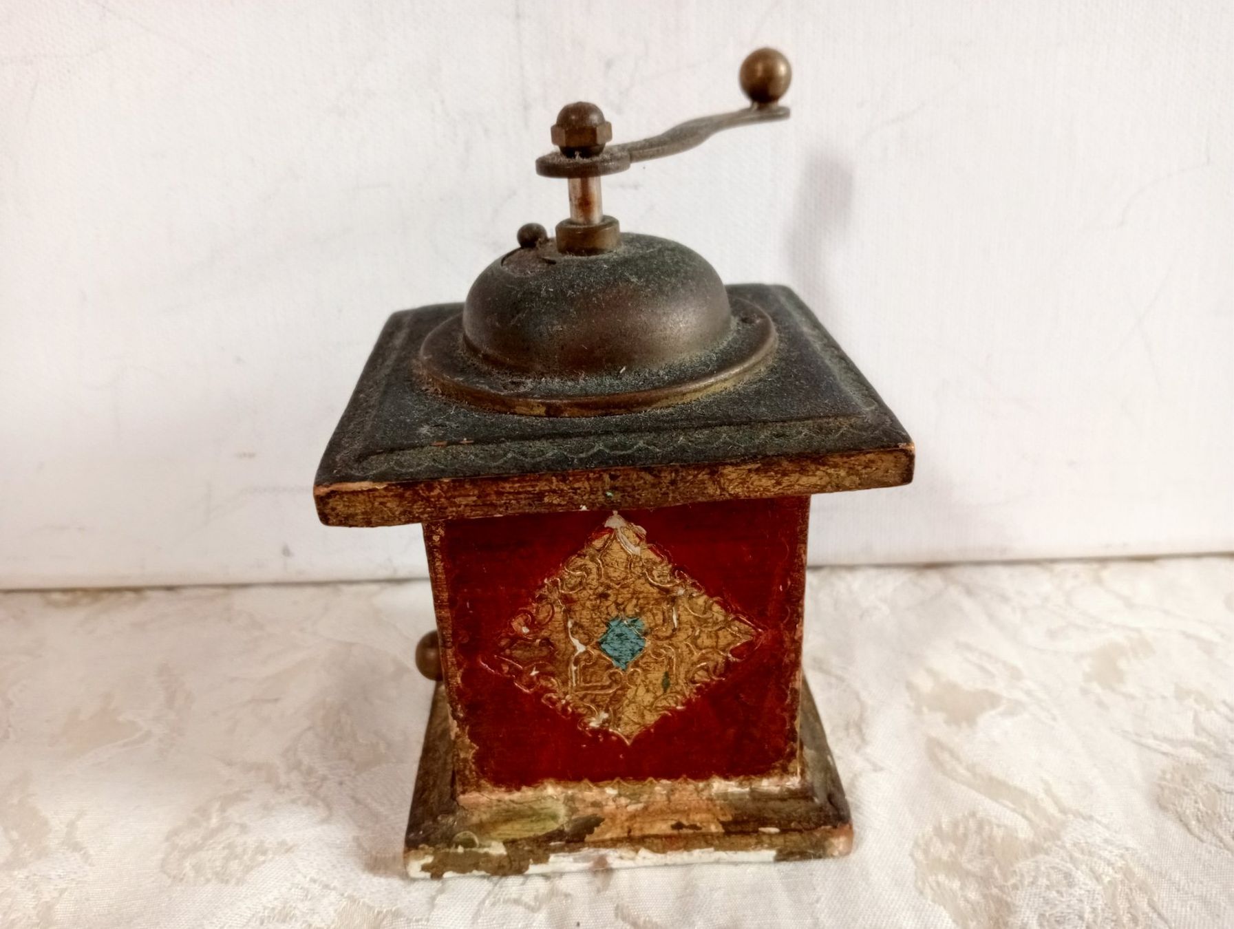 Elettrodomestici da cucina: Antike Pfeffermühle Italy Florence Shabby Chic – Usato da Oberdorf BL venduto da Barocki888 4