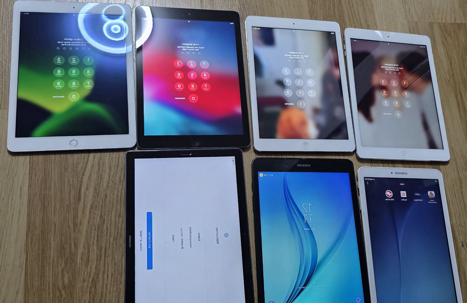 Apple Tablet PC: Large Tablet Bundle Apple iPad Samsung Huawei Mixed Set – Defekt aus Studen BE von tha_dhp8 2