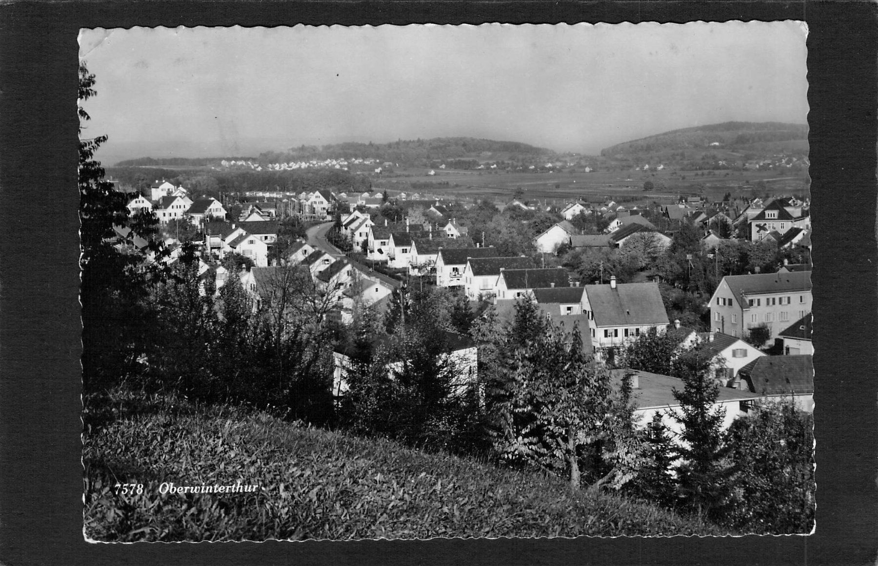 Cartoline postali: Oberwinterthur , gel. 1945 – Usato da Reichenburg venduto da Pipo-67