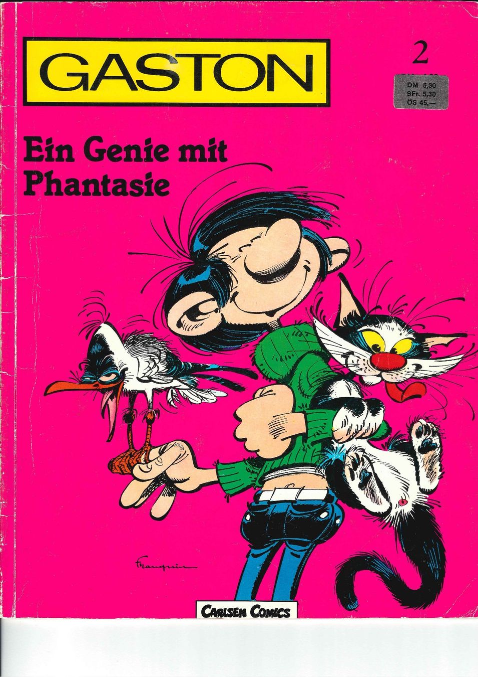Comics: Comic: Gaston ein Genie mit Phantasie – Gebraucht aus Freidorf TG von mkoechli
