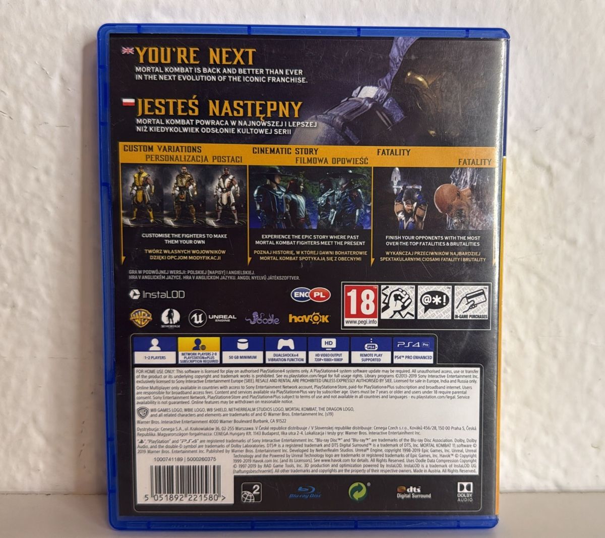 Sony Giochi: Mortal Kombat 11 PS4/PS5 Game - Good Condition! – Usato da Ehrendingen venduto da bubulence 1