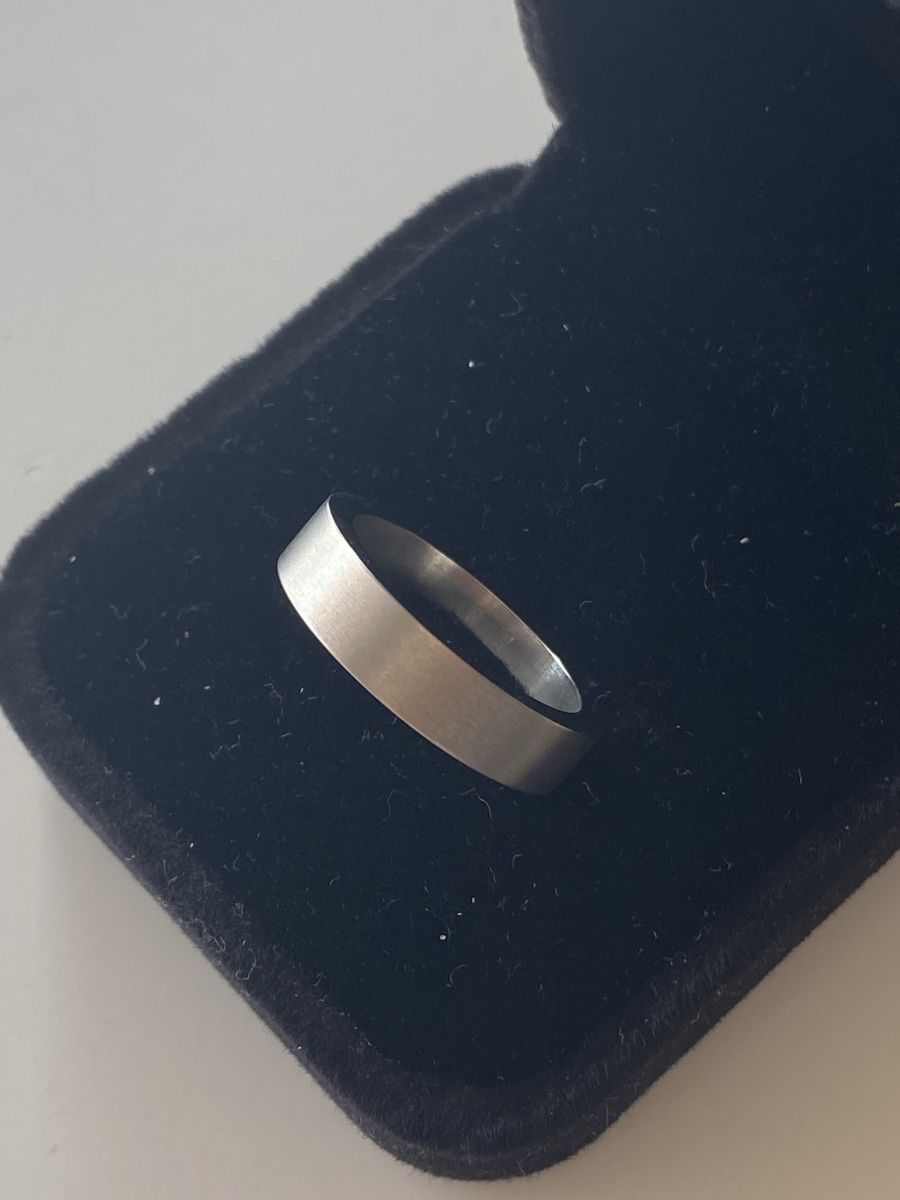 Anelli: XENOX Edelstahl Silberne Band Ring – Nuovo (secondo la descrizione) da Givisiez venduto da dor_xb9k 1