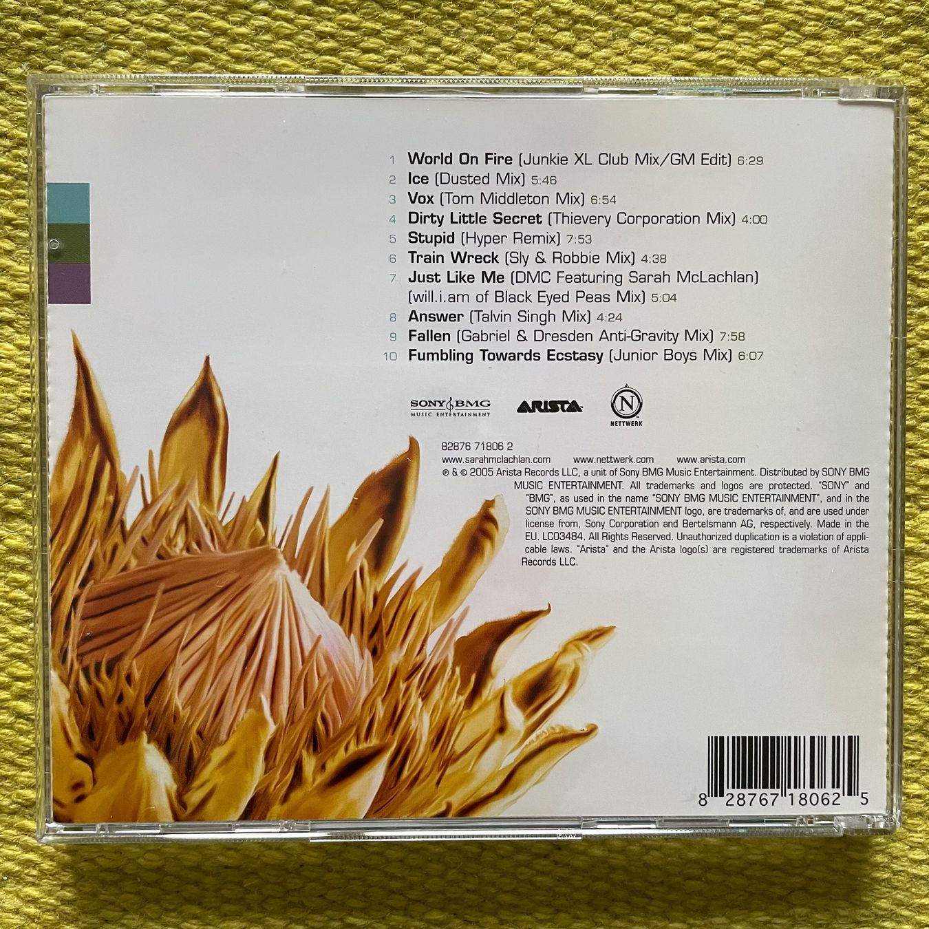 CDs: SARAH McLACHLAN-BLOOM REMIX ALBUM – Gebraucht aus Rorschacherberg von CD-Roli 1