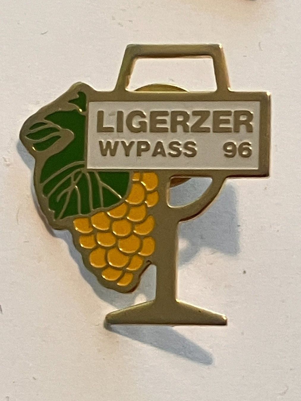 Placchette & Badge: 1 Pin Ligerzer Wypass 1996 – Usato da Basel venduto da djwwpp