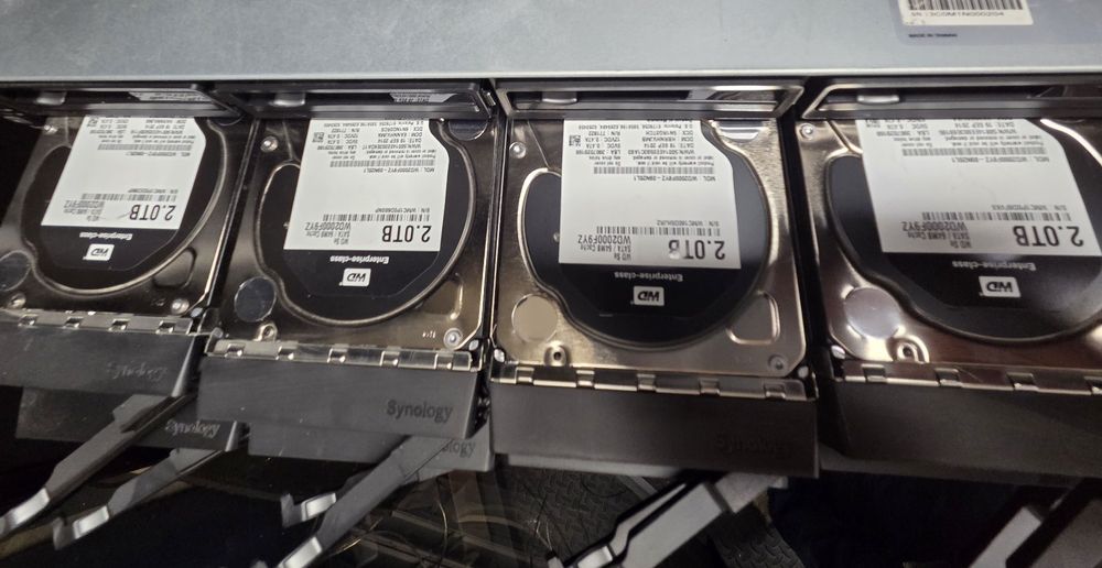 Synology RS2414 RP+ 6x2Tb WD SE (Gebraucht) in Russy für CHF 550 – mit ...