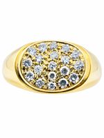 750/18 Karat Gold Ring mit Brillanten