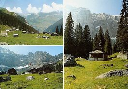 UNTERSCHÄCHEN Brunni-Alp, Stempel W. Gisler-Jmhof