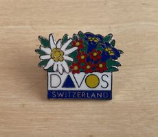Schöner Davos-Pin