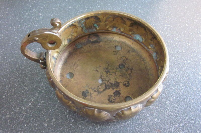 Pentole: Alter Zigarrenschneider mit Schale, Bronzefarben – Usato da Bischofszell venduto da raika 3