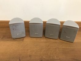 CTTC Clatronic Lautsprecher-Set | 4x Satelliten | Heimkino |