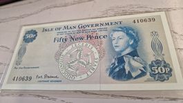 Isle of Man 50p Banknote 