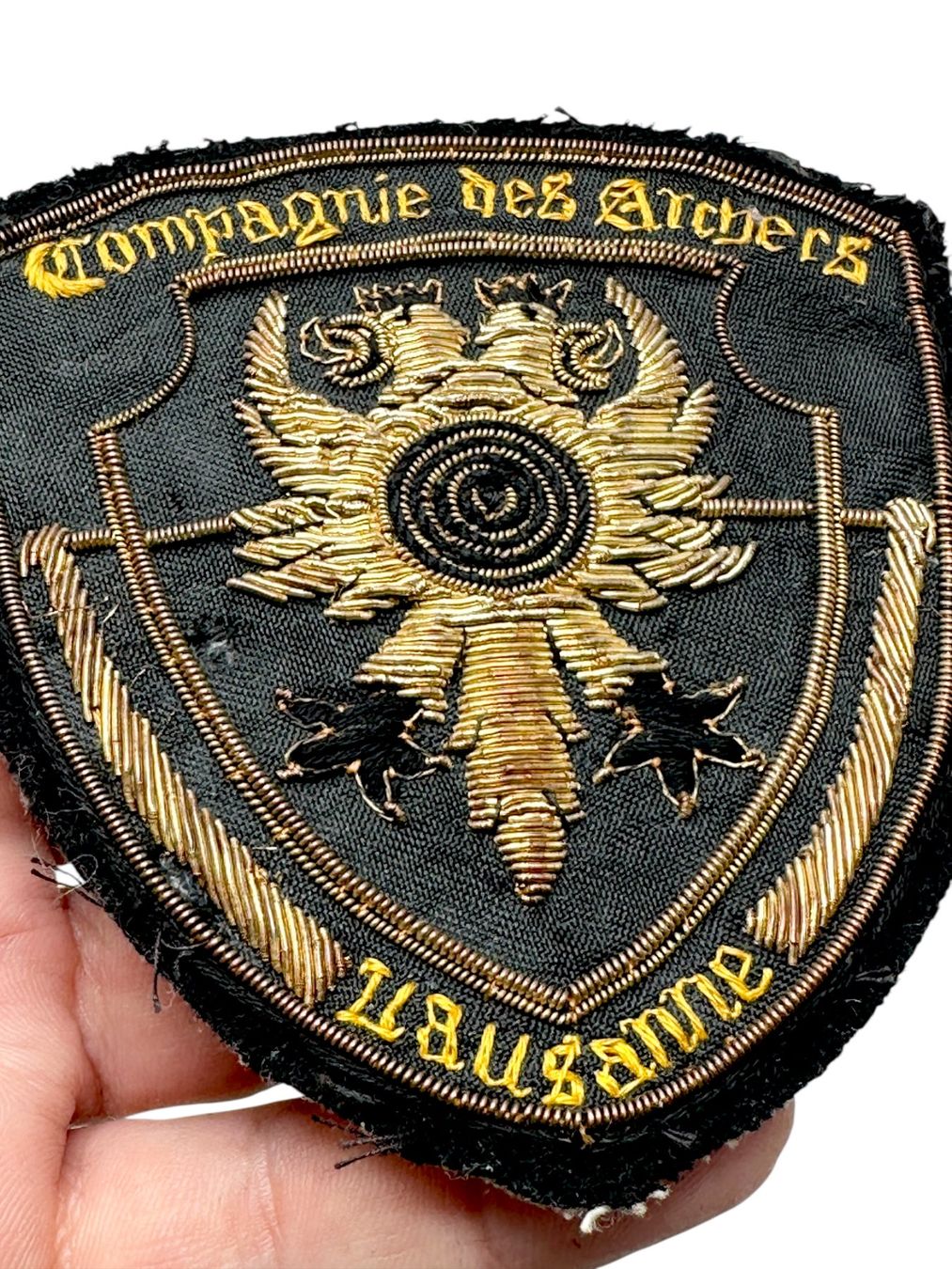 Toppe: Patch ancien "Compagnie des Archers" Lausanne – Usato da Morges venduto da MeeBee 2