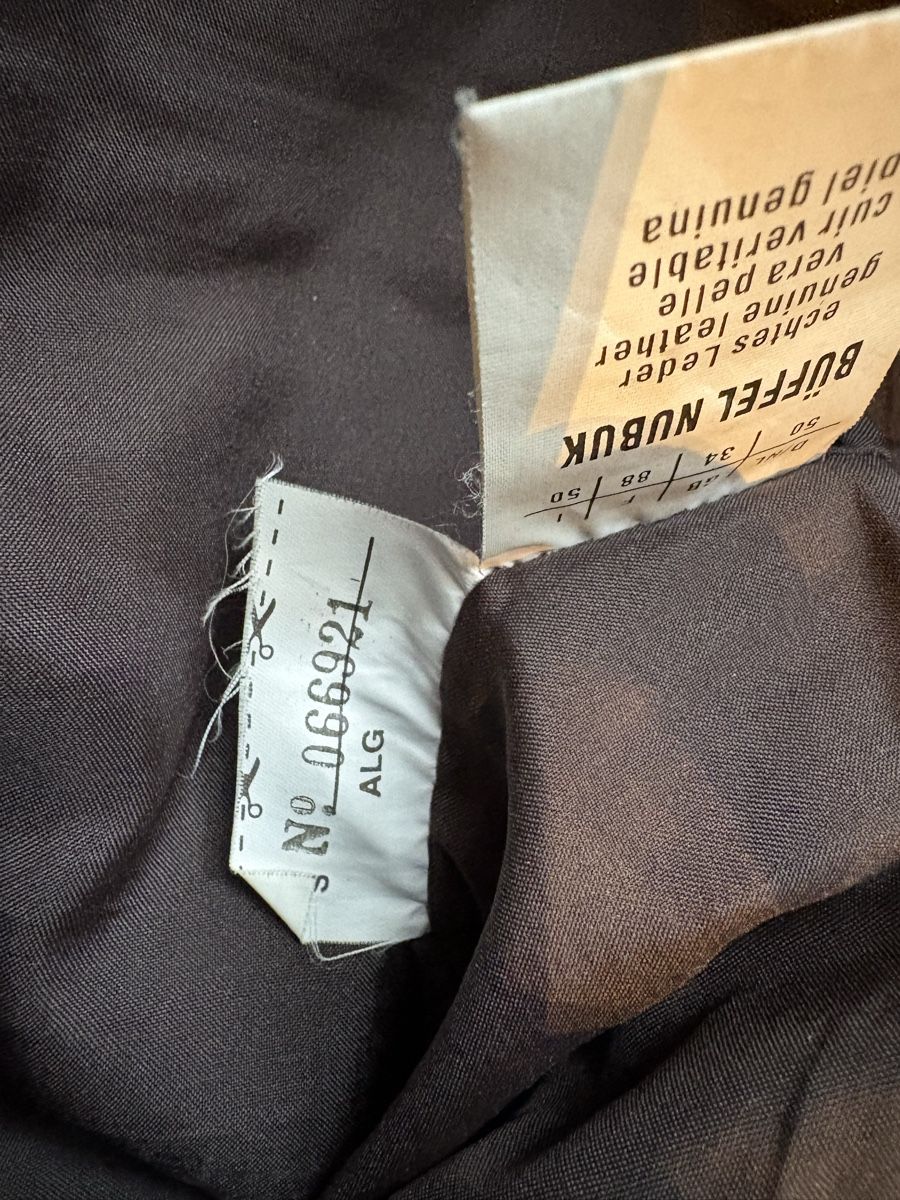 Pantaloni: HOSE LEDER büffel nubuk – Usato da Herzogenbuchsee venduto da warrior77 5