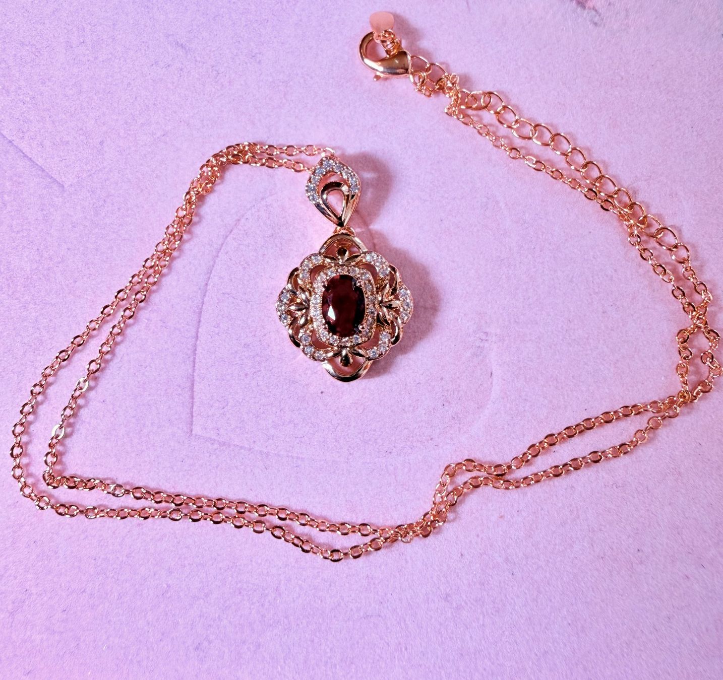 Altri gioielli: Ensemble de bijoux en plaqué or rose – Nuovo e nell'imballaggio originale da St-Maurice venduto da Sandrinette123 1