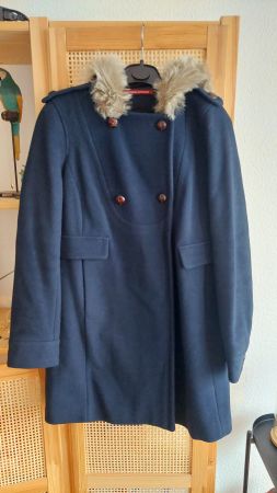 Duffle-coat manteau hiver capuche Comptoir des Cotonniers 40