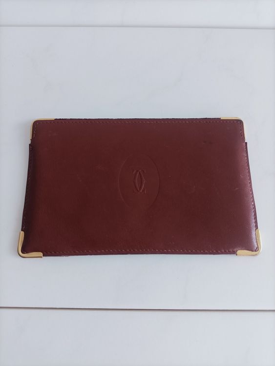 Bloc-notes Must de Cartier cuir rouge 14 x 9 (Gebraucht) in crans ...