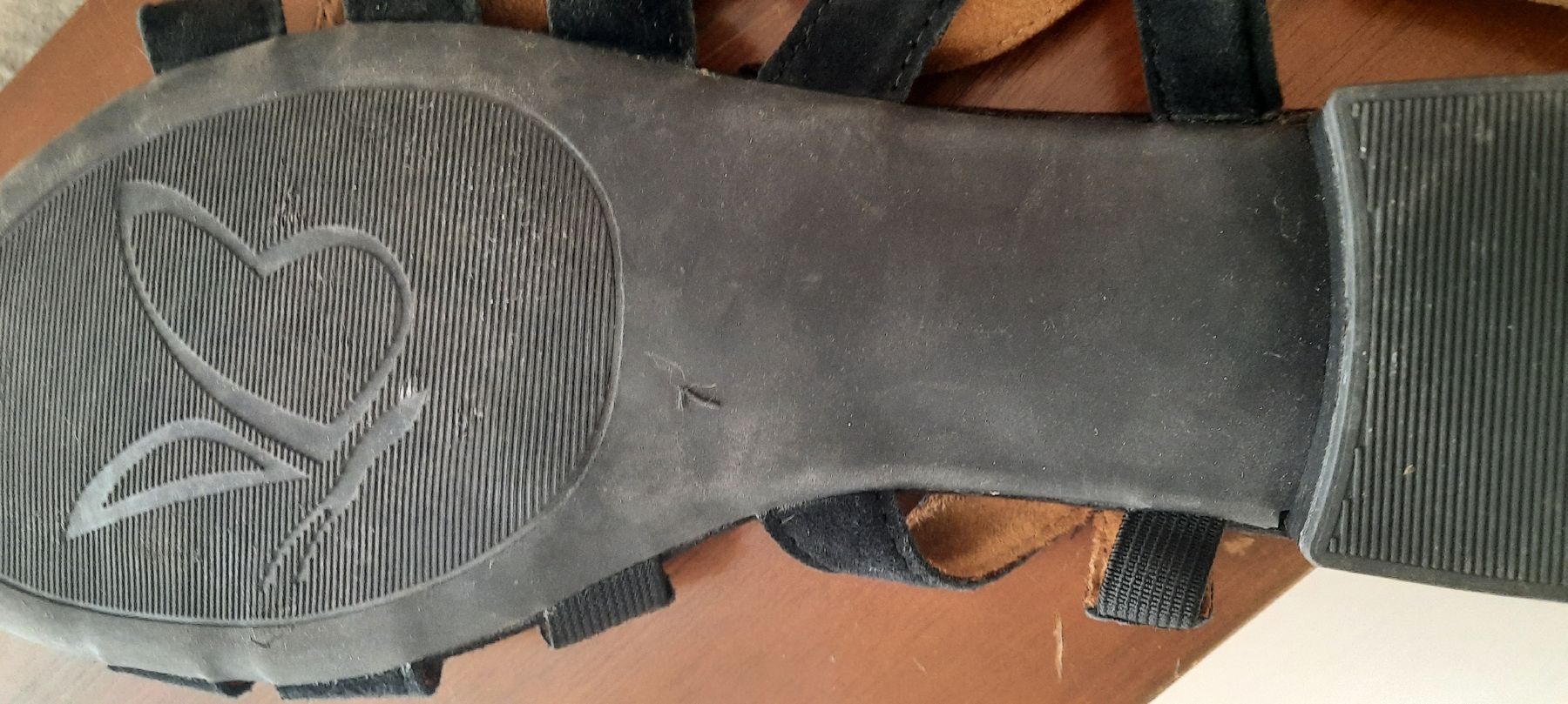 Damenschuhe: Sandale Wildleder schwarz, Gr.41 – Gebraucht aus Reinach BL von sunstar19 1