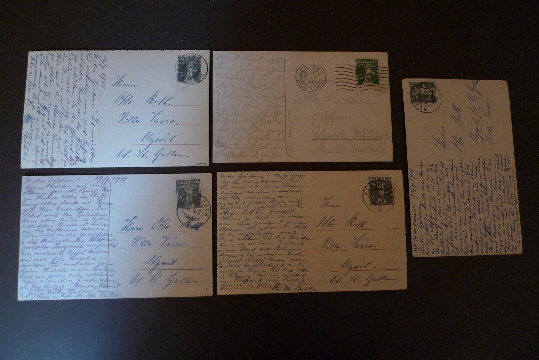 Cartoline postali: Alte Ansichtskarten Sammlung, Region Vierwaldstättersee – Usato da Dietikon venduto da Leitz5180 1