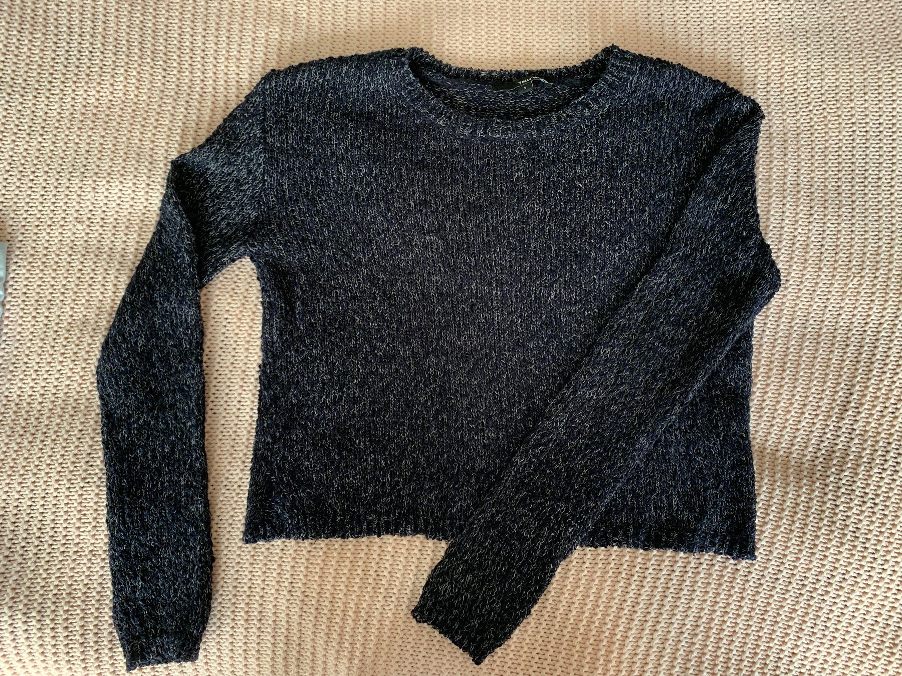 Maglioni & Felpe: Pull noir/ bleu foncé, manches longues – Usato da Montreux venduto da iizaa811 1