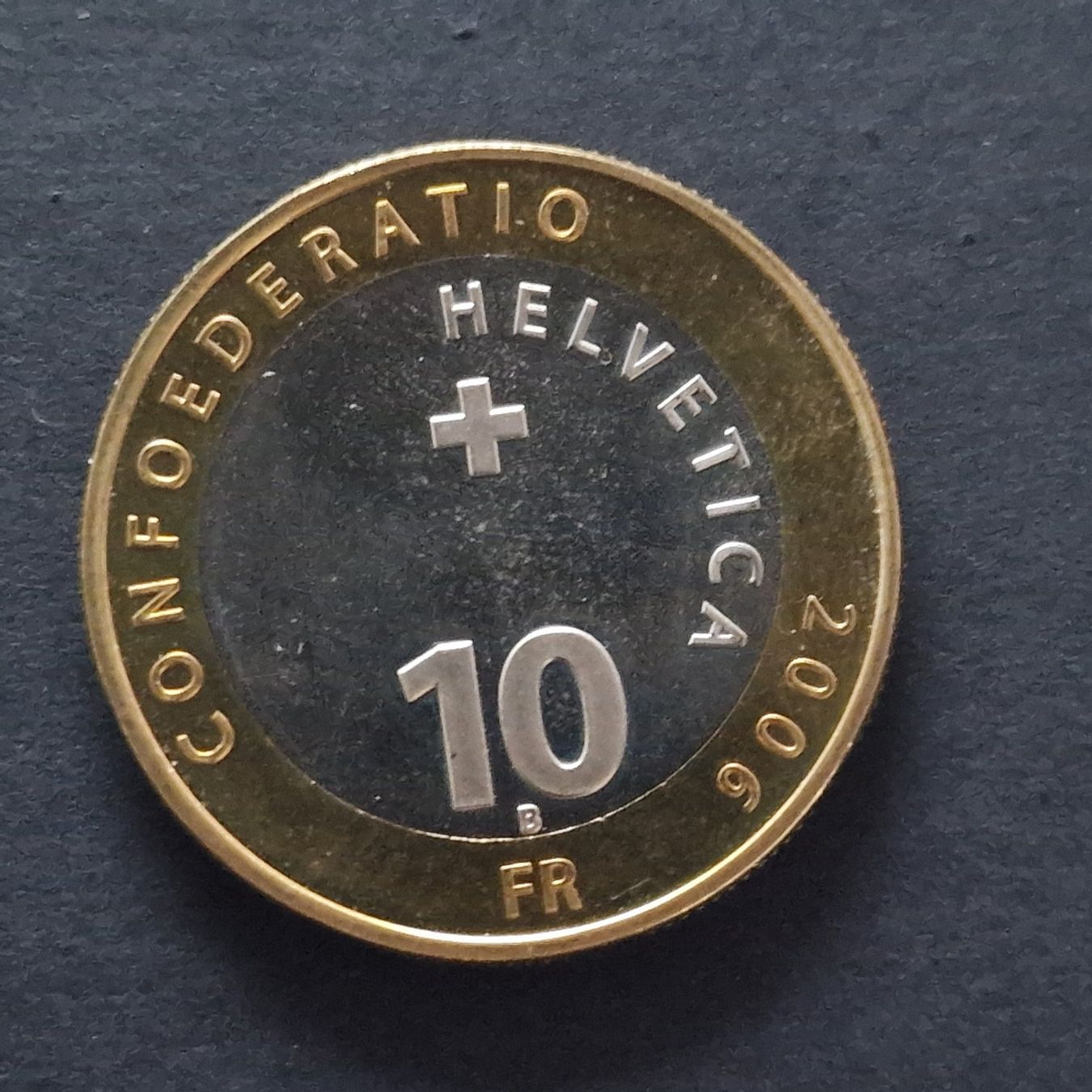 Alle Münzen: CHF 10.- commémorative 2006 – Gebraucht aus Bouveret von psv01 3