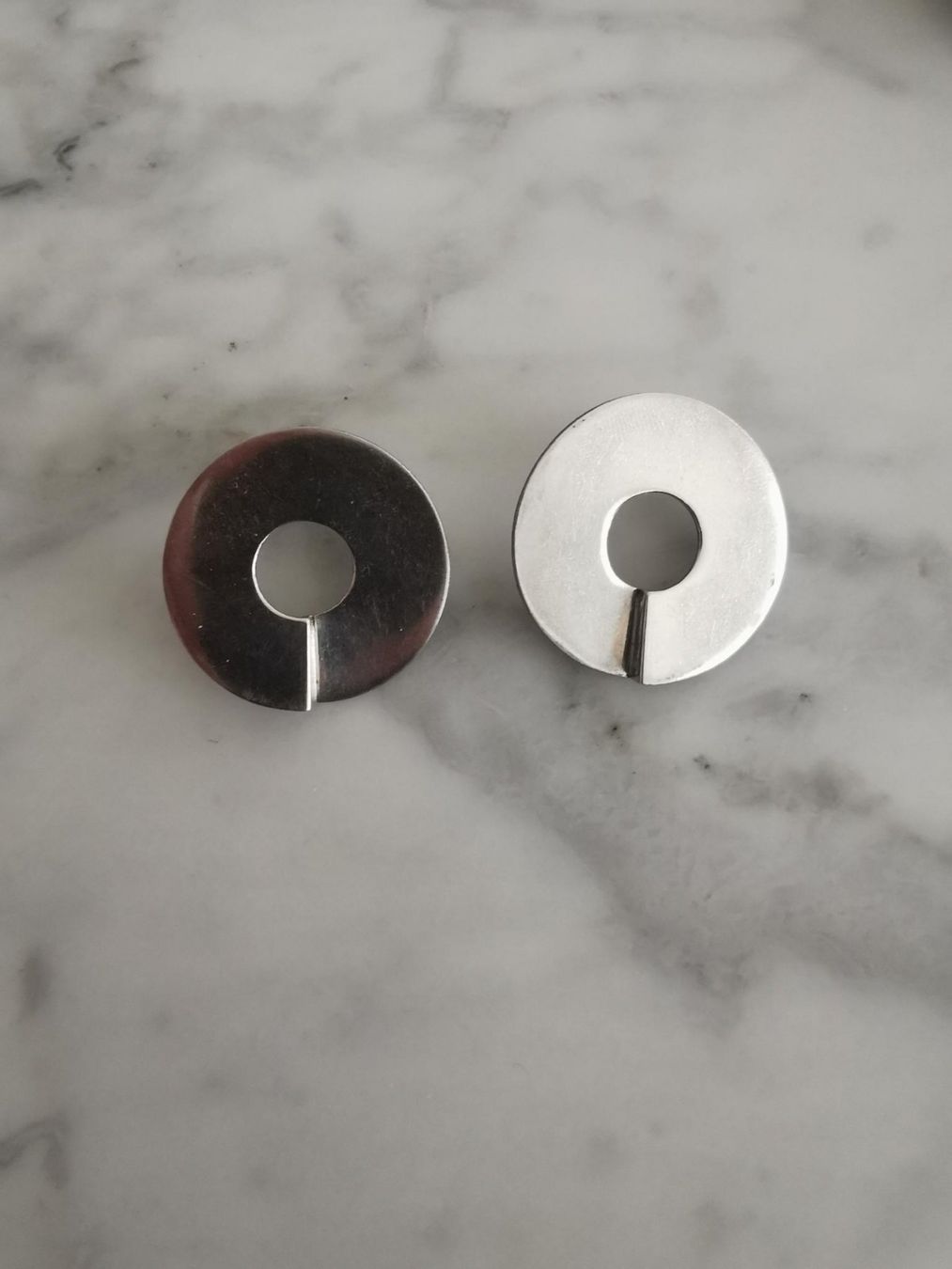 Boucles d'oreille: Ohrstecker - Ringform - Silber 925 – D'occasion à Zug par Annina29