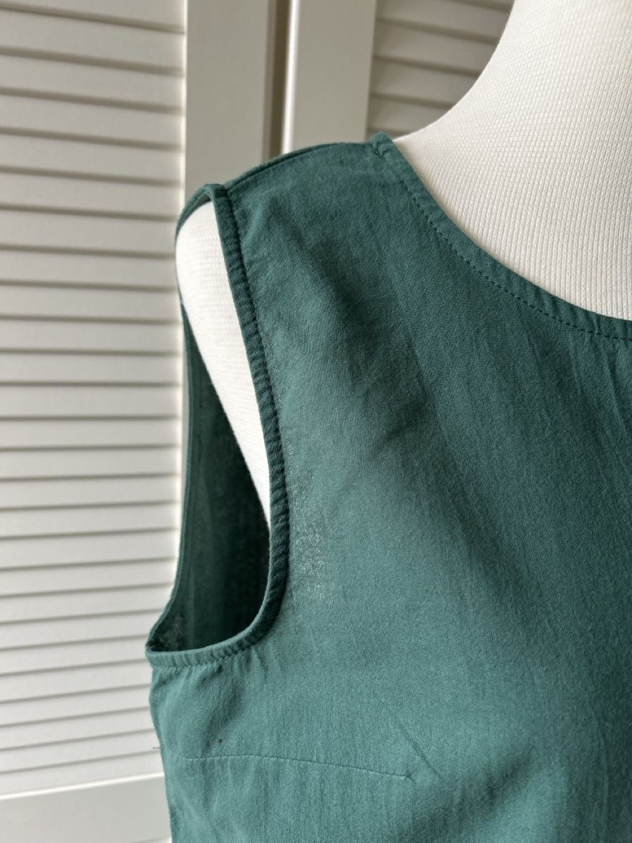 Kleider: Grünes Baumwollkleid Grösse M – Gebraucht aus Chur von muggali 1