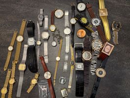 Uhren Lot für Bastler, Sammler, etc. ab CHF 1.-
