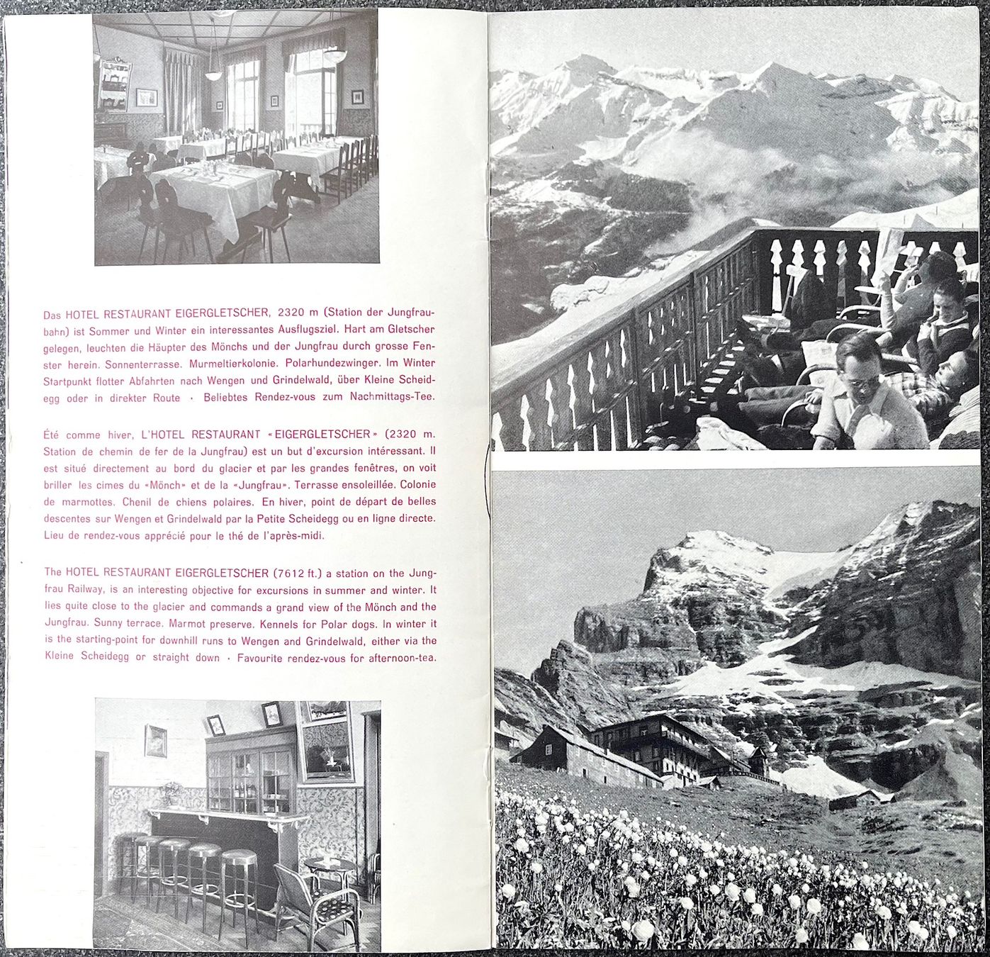 Dokumente: Prospekt Jungfraujoch / Eigergletscher – Gebraucht aus Burgdorf von Bsb7 3