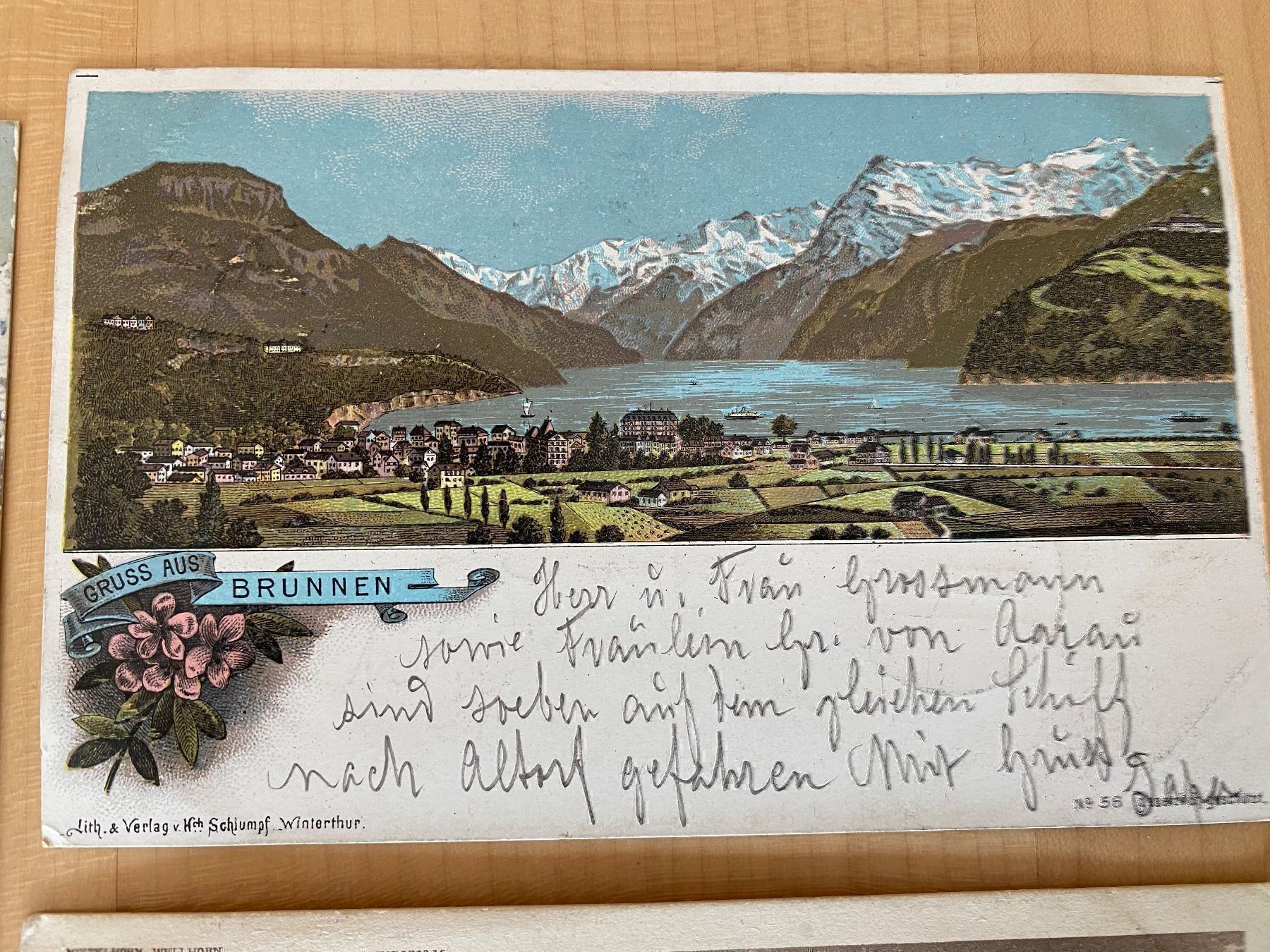 Cartoline postali: Lot Ak Nr 7 – Usato da Mosnang venduto da Goldwasser 5