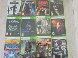 Lot de 14 Jeux Xbox360 excellente condition