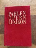 Buch Pahlen Opernlexikon ingebunden roter Einband 