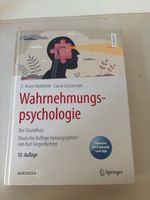 Wahrnehmungspsychologie 10. Auflage Springer Lehrbuch